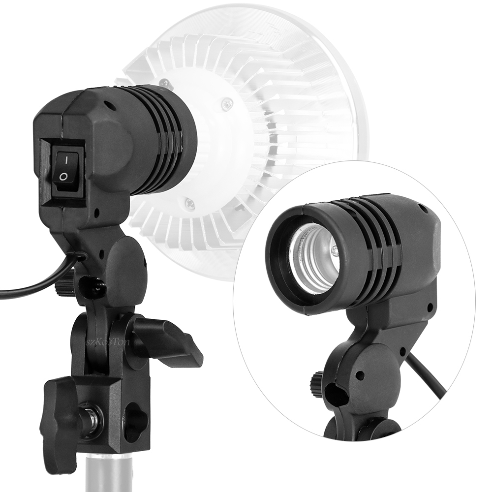 Photography Umbrella Light - Suporte de lâmpada de cabeça única