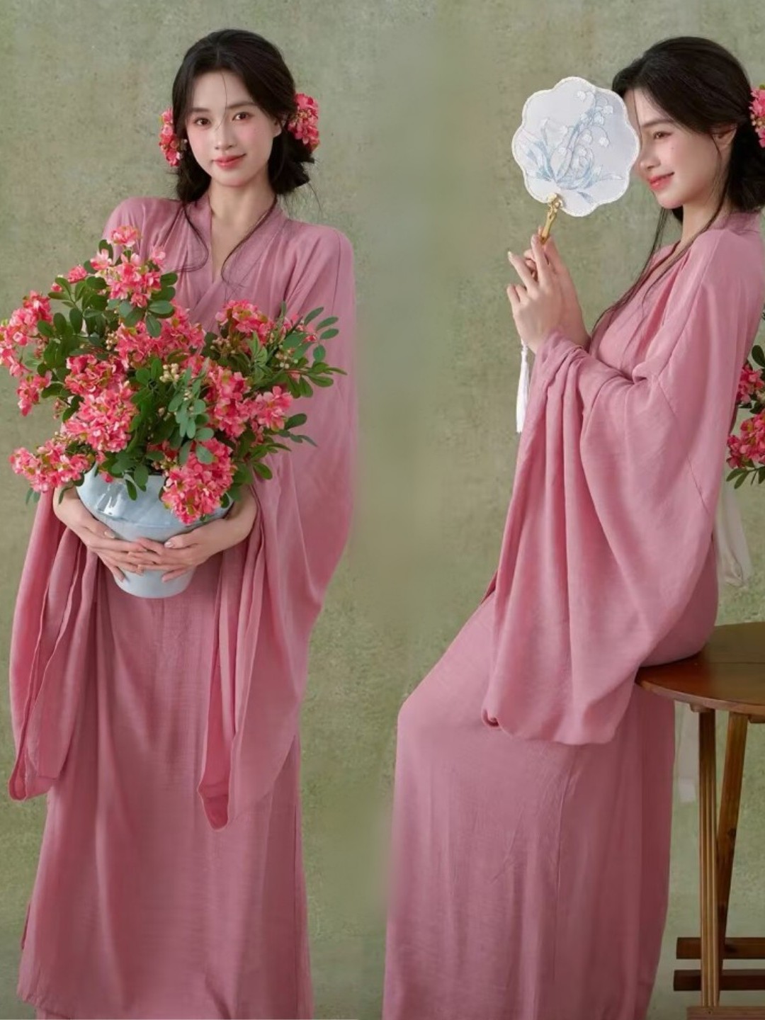 Photography Studio - Vestido de Estúdio Fotográfico Estilo Chinês