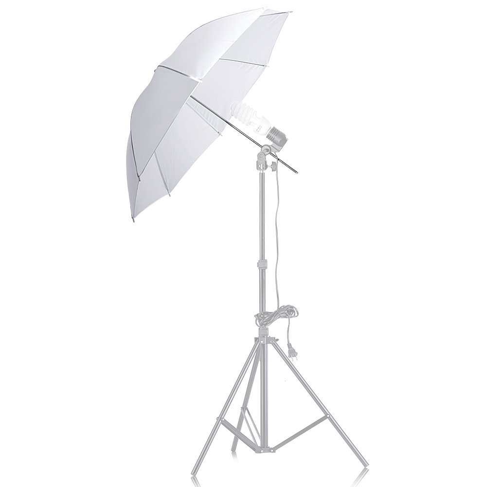 Difusor de luz portátil de 20  - Photography Umbrella Light avaliação e preço
