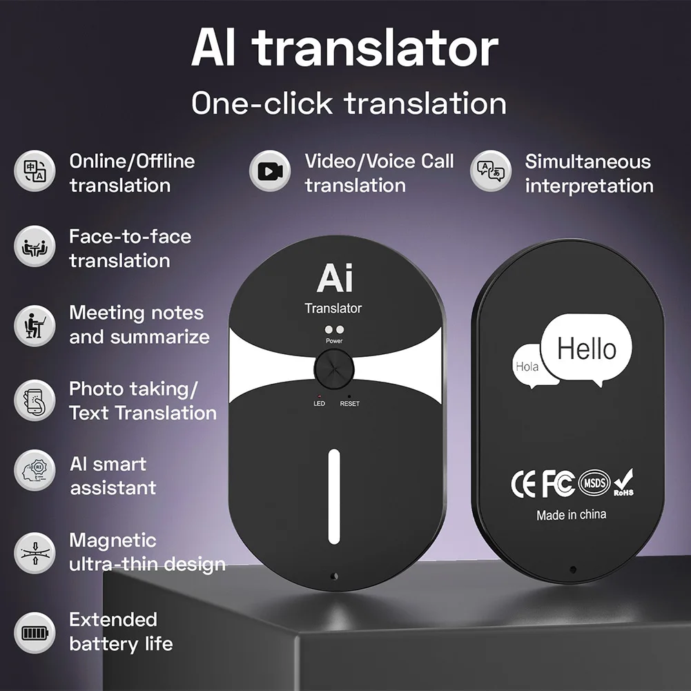 Dispositivo Tradutor de Idioma - Photography Translate avaliação e preço