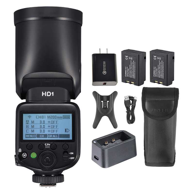 Kit de Flash para Câmera JINBE - Photography Camera avaliação e preço