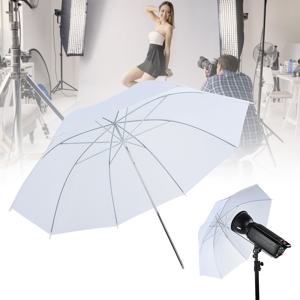 Guarda-chuva translúcido branc - Photography Umbrella Light avaliação e preço