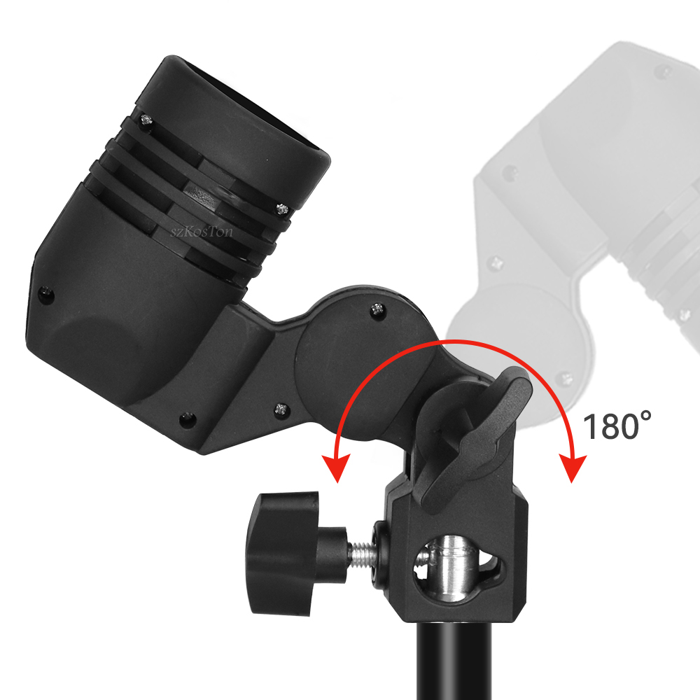 Suporte de lâmpada de cabeça ú - Photography Umbrella Light avaliação e preço
