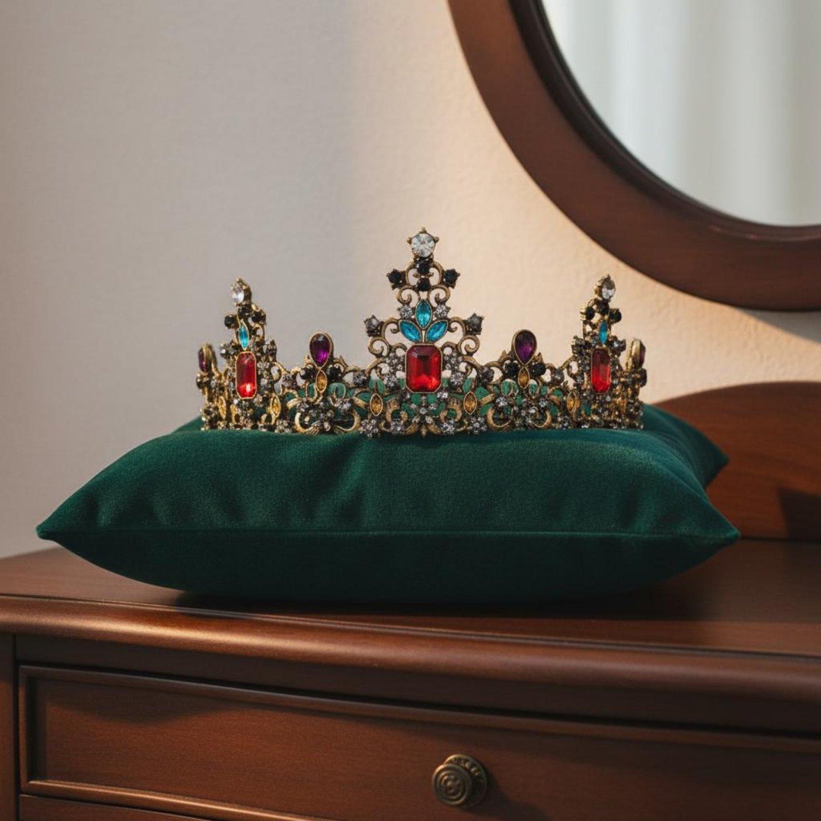 Coroa de Noiva de Luxo em Liga - Photography Wedding avaliação e preço