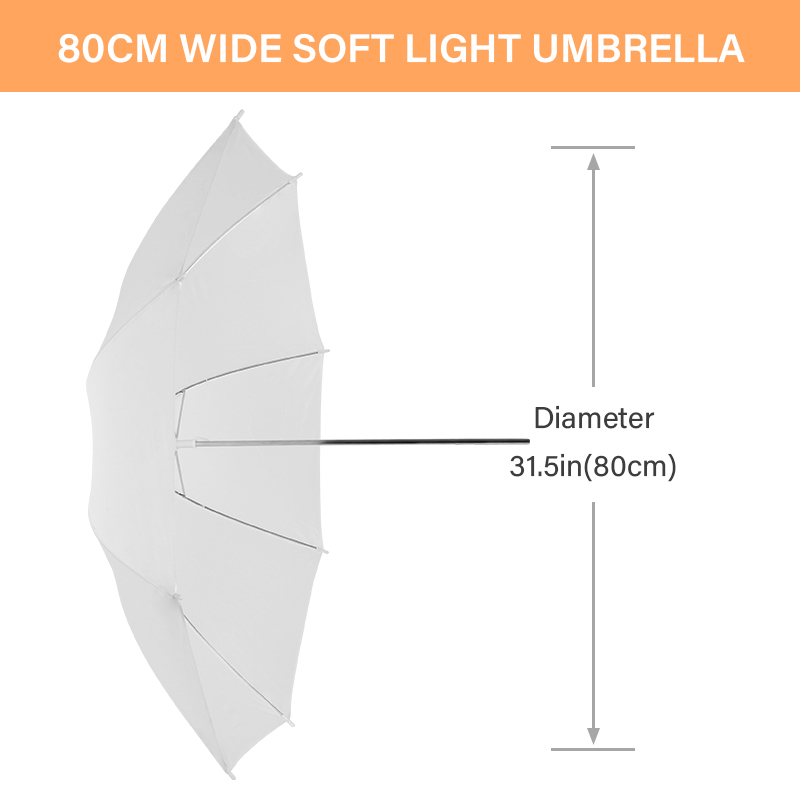 Guarda-chuva difusor de luz br - Photography Umbrella Light avaliação e preço