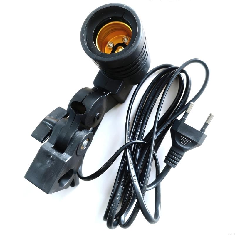 Suporte luz E27 para refletor  - Photography Umbrella Light avaliação e preço