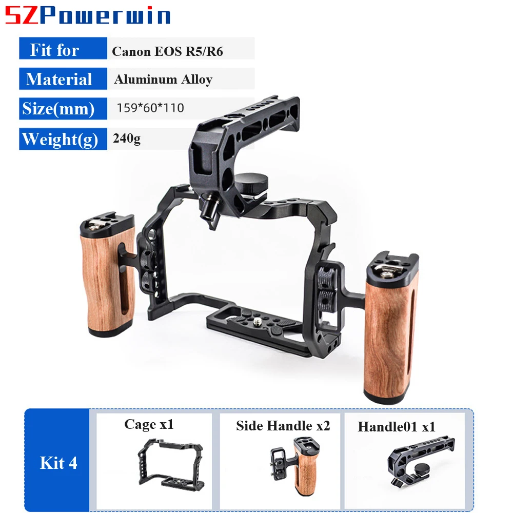 Powerwin para Câmera Canon EOS - Camera Cage Rig avaliação e preço